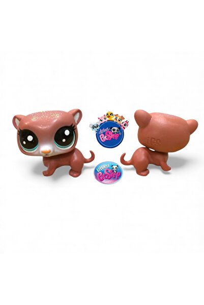 Littlest Pet Shop Miniş Oyuncak Simli Su Samuru Saukko Orijinal Lps