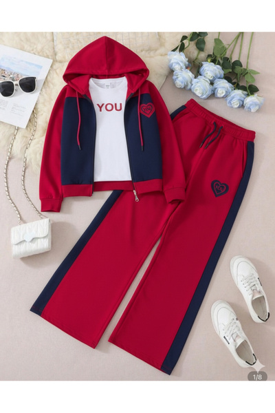 Calisa Girl's 3-Piece Tracksuit Set