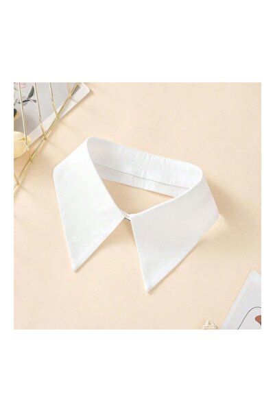 Valkry - Detachable Classic White Shirt Collar, One Size