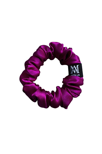 MATASIA Elastic de păr din Mătase Naturală 22 Momme – Violet, Mărimea M | MAT...