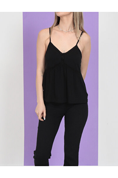 AMERICAN EAGLE Tank Top, Black