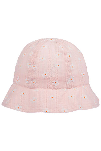 Kitti ÇİÇEK DESENLİ KIZ MAKSİ ŞAPKA