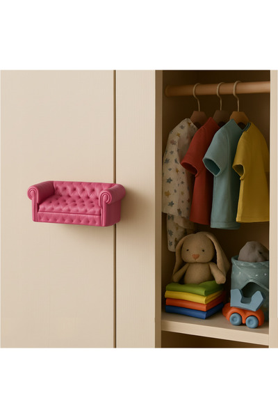J×HEM 2'li Dolap Kulpu Mobilya Kulpu Mutfak Dolabı Kulpu Mobilya Kulpları Çoc...