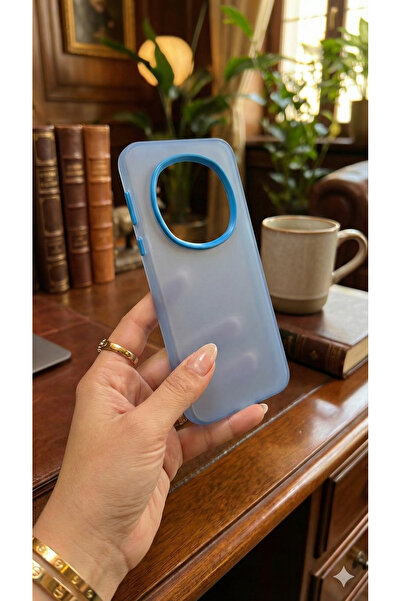 TechTrove Honor Magic 7 Pro Kılıf Buzlu Saydam Sararmaz Elde Kaymaz Kamera Çı...