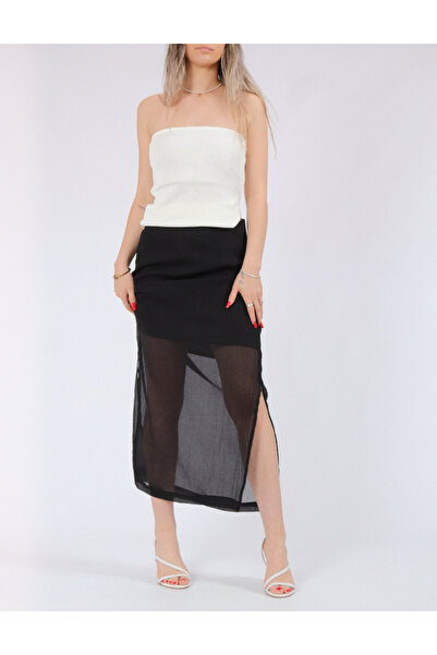 Jacqueline De Yong Skirt, Black