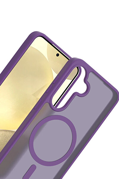 Fuchsia Samsung Galaxy S25 Fe Jota Magsafe Compatible Cover - Deep Purple