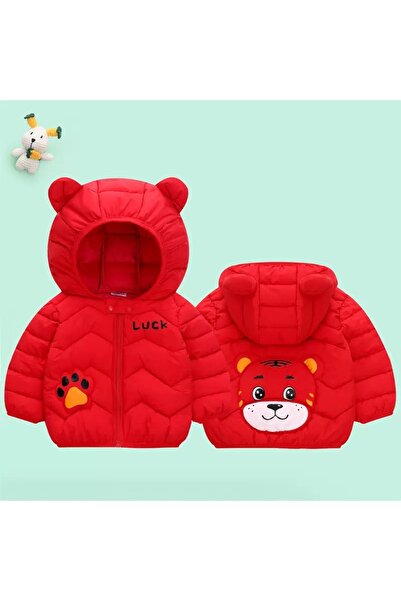 melisam.msg Children's Tiger Patterned Inflatable Jacket