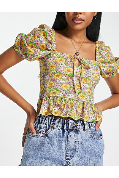 Evendi Top, Floral print