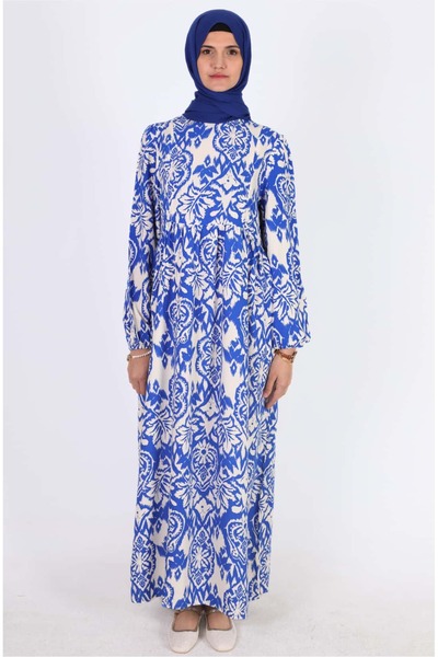 Mersha Collection فستان الرضاعة الصيفي من فيسكوز ميرشا - ملابس الأمومة