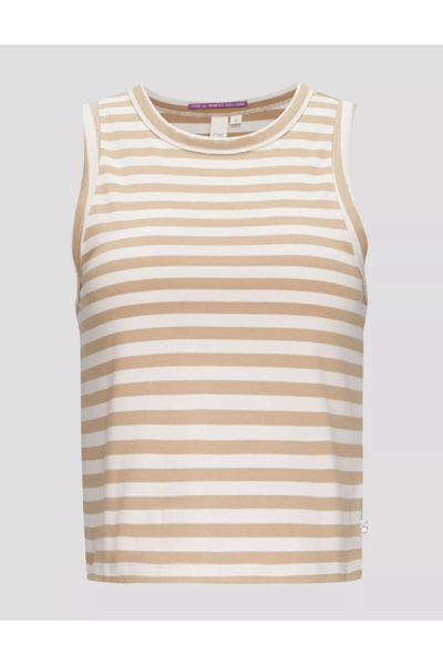 Evendi Top, White/Brown