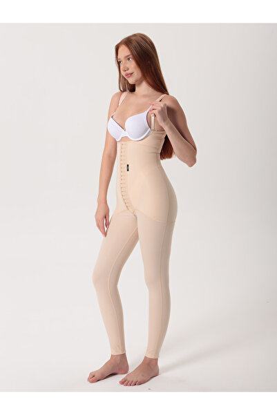 H&A Korse Kopçalı Ayak Bileği Altı Fermuarlı Korse Medikal Liposuction Karın ...