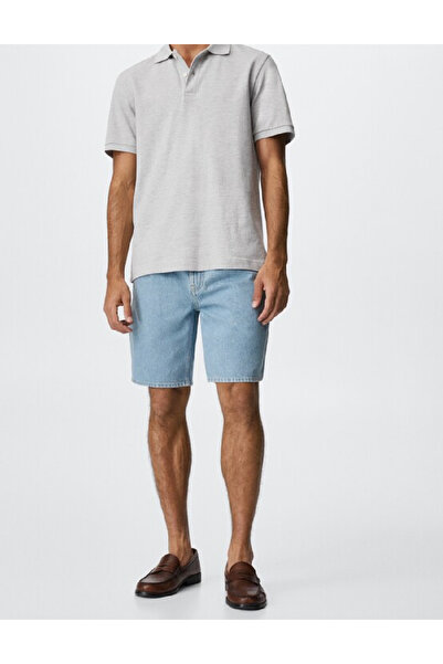 MANGO Shorts, Blue