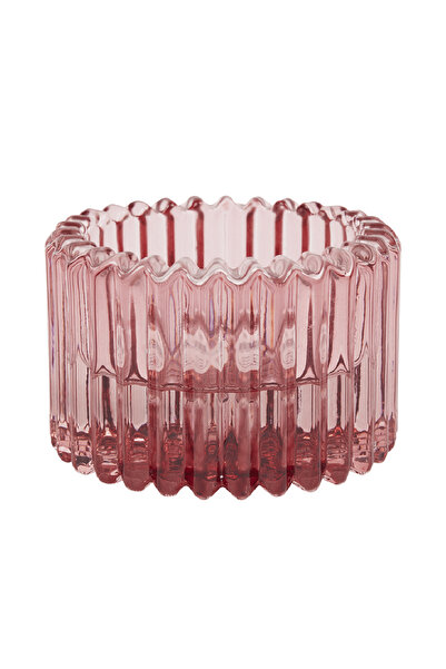 HOME ACCENTS Candle holder, Pink