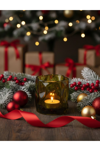 Evendi Candle holder, Green