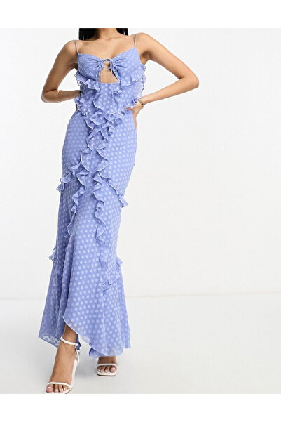 Evendi Long dress, Blue