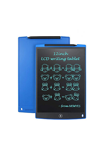 Genel Markalar 12 Inc Writing Lcd Grafik Dijital Kalemli Çizim Tableti Yazı T...