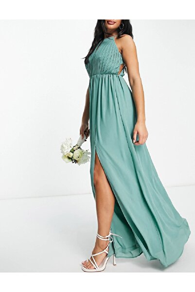 Evendi Long dress, Turquoise