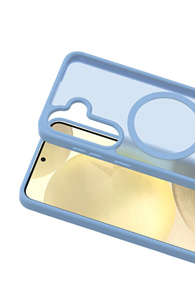 Fuchsia Samsung Galaxy A17 5g Jota Magsafe Compatible Cover - Light Blue