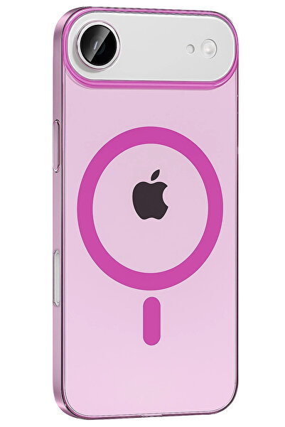 Fuchsia Apple iPhone 17 Air Pc Blank Magsafe Compatible Cover - Pink