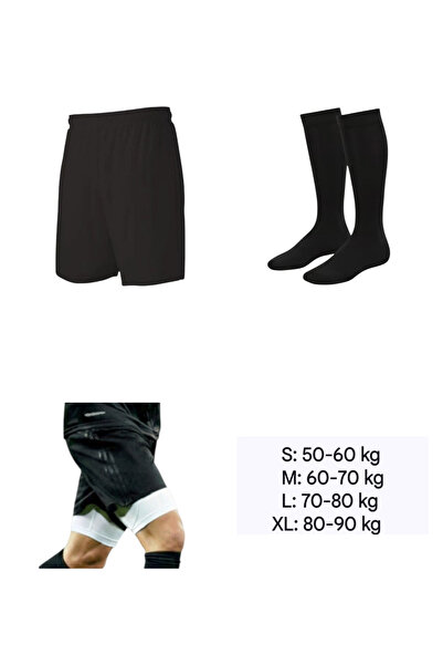 bumerangspor Erkek Futbol Antrenman Bağcıklı Şort, Tozluk, Tayt İçlik