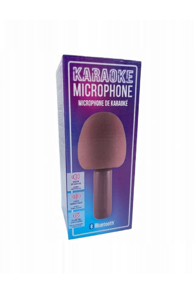 Evendi Bluetooth karaoke microphone, Pink