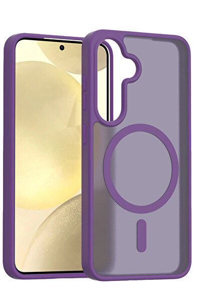 Fuchsia Samsung Galaxy S25 Fe Jota Magsafe Compatible Cover - Deep Purple