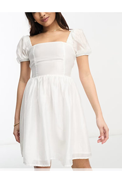 Collective The Label Short dress, White