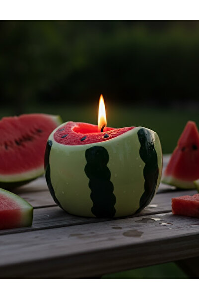 Evendi Suport lumanare, Verde/Rosu