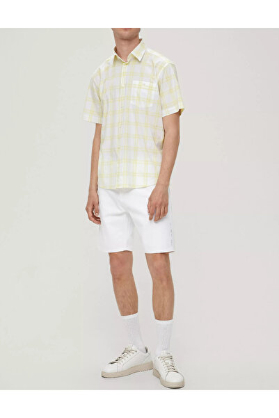 s.Oliver Shirt, White/Yellow