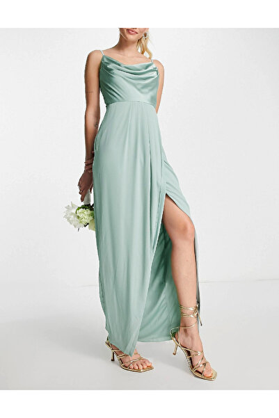 Evendi Long dress, Green