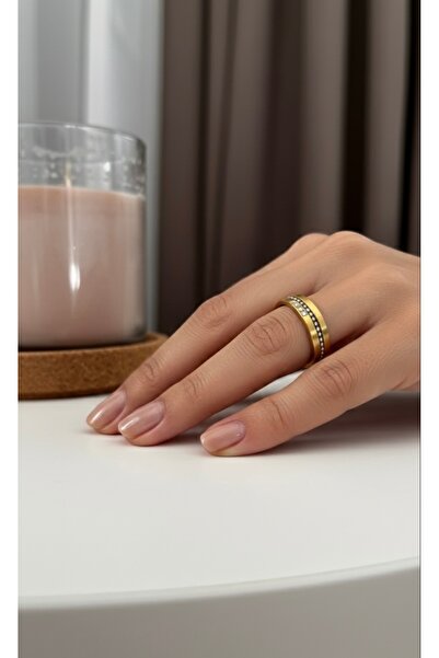 SADEN AKSESUAR MİNİ TAŞLI ALYANS YÜZÜK