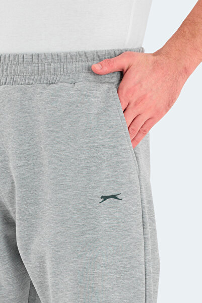 Slazenger Valerie Set of 2 Men's Black - Gray Sweatpants with Pockets