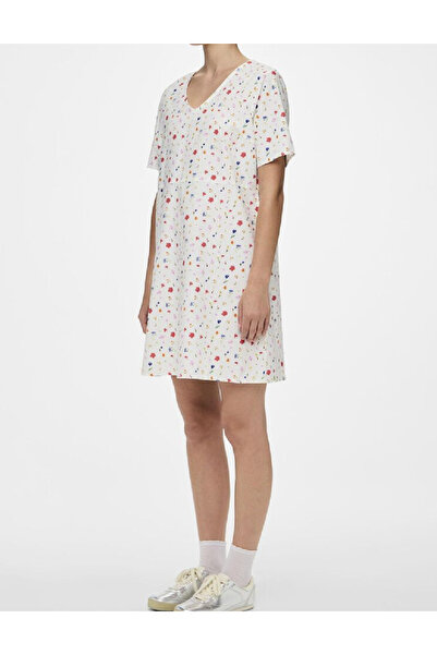 PIECES Short dress, White