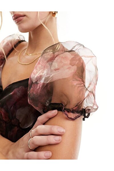 Miss Selfridge Top, Floral print