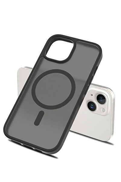 Fuchsia iPhone 15 Jota Magsafe Compatible Cover - Light Blue