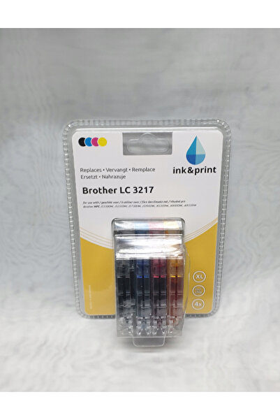 Evendi Set cerneala Brother, Mix Culori