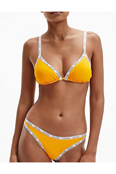 Calvin Klein Swim bra, Yellow