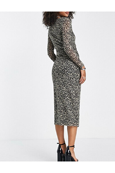 EDITED Medium dress, Animal Print