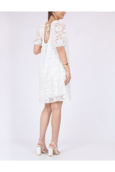 PIECES Short dress, White