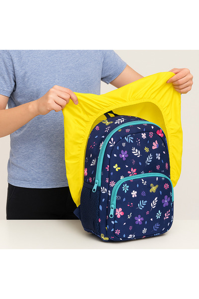 OEM Waterproof cover for children's school bags, reliable protection from rain and snow, increased visibility