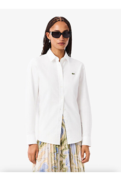 Lacoste Regular Fit Cotton Oxford Shirt