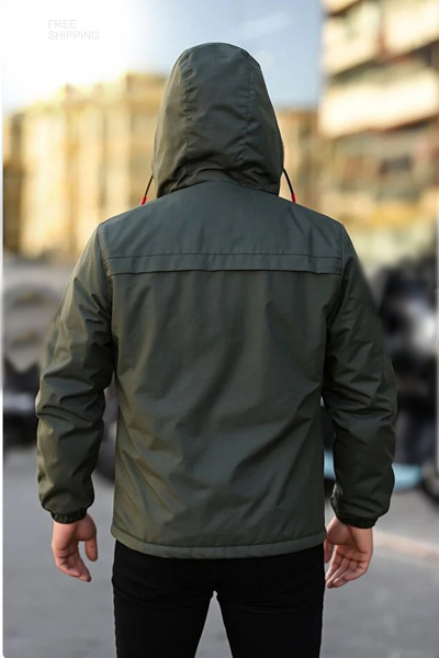 FLUEND MODA Waterproof and comfortable winter jacket for men