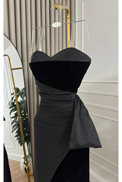 arena fashion Velvet evening dress, charming design