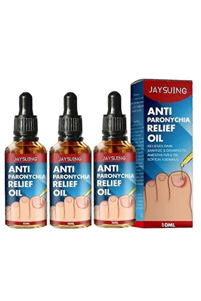 jaysuing Ulei pentru îngrijirea unghiilor, 10 ml, set de 3, anti-paronihie, e...