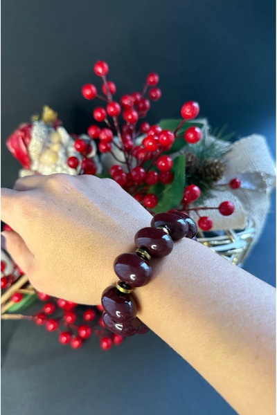 Limi Design Brown Bead Bracelet