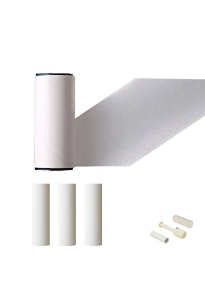 OEM Set of 3 Mini Lint Rollers for Clothes - Travel, White