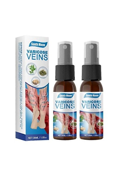 South Moon Spray pentru varice, South Moon, 30g, extracte, set de 2 (2x30 ml)