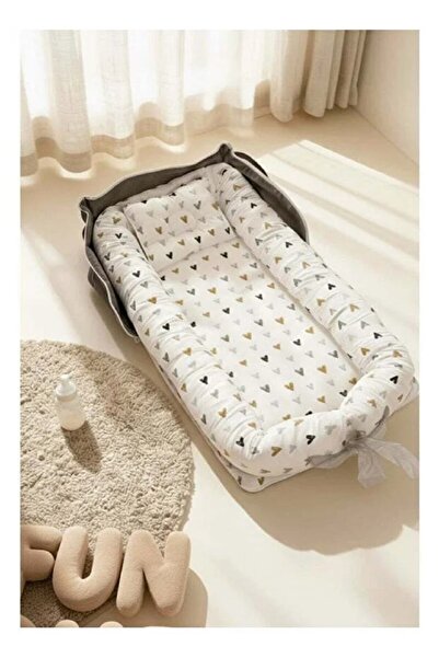 Fun Moment Portable cotton baby cot, foldable, 85 x 45 x 12 cm