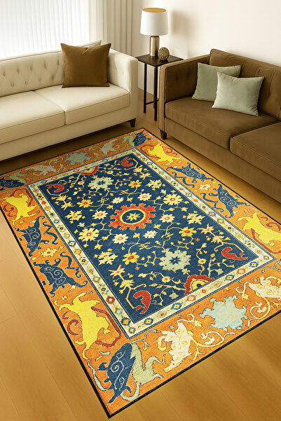 Rugs Modern Halı MOSSO Παραδοσιακό Σχέδιο Υφαντό Χαλί Βάσης Vintage Διακοσμητ...