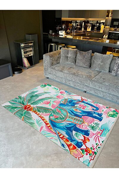 Rugs Modern Halı سجادة ديكور عصرية من مجموعة باريس متعددة الألوان بتفاصيل الن...